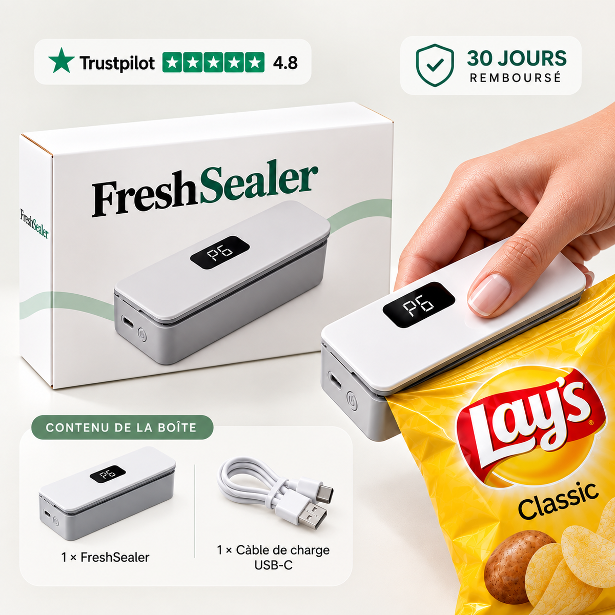 FreshSealer™ – Le Scelleur Anti-Gaspi